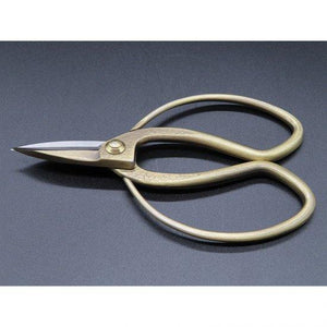 Traditional bronze gardening scissors