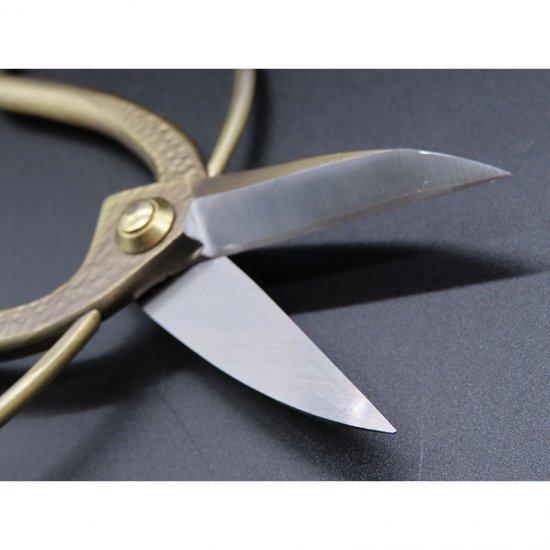 Traditional bronze gardening scissors