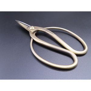 Traditional bronze bonsai scissors