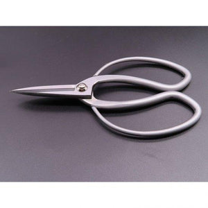 Stainless steel long blade gardening scissors