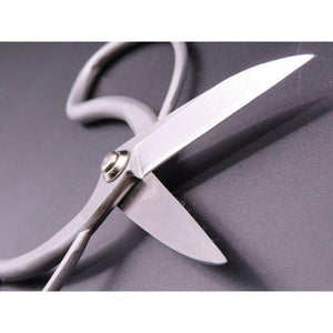 Stainless steel long blade gardening scissors